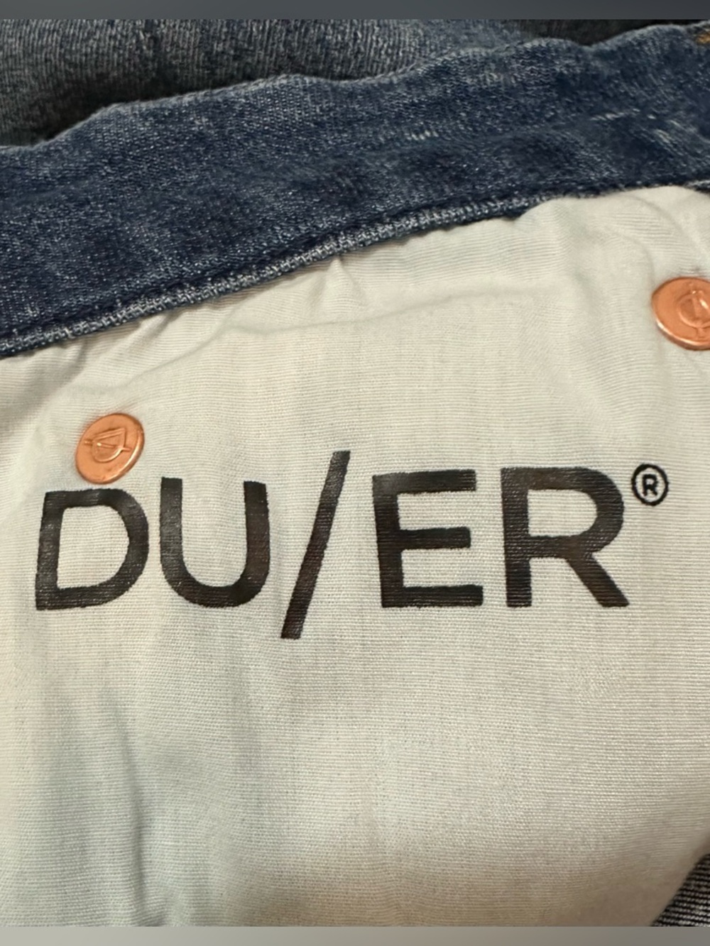 Du/er Women's Performance Denim Skinny Jeans. Size 26 x 28. - Picture 11 of 15